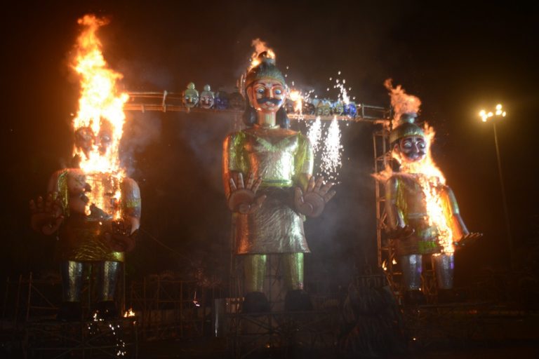 10 Ravana effigy to be burn on Dussehra in Salt Lake